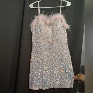 sachin and babi light blue dress Homecoming Dresses Lace Short Tulle Prom Dress V Neck Off Shoulder Party  Gowns 